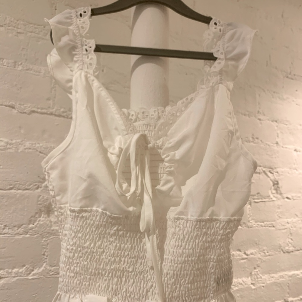 white summery top